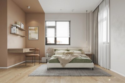 北欧家居卧室3D模型下载